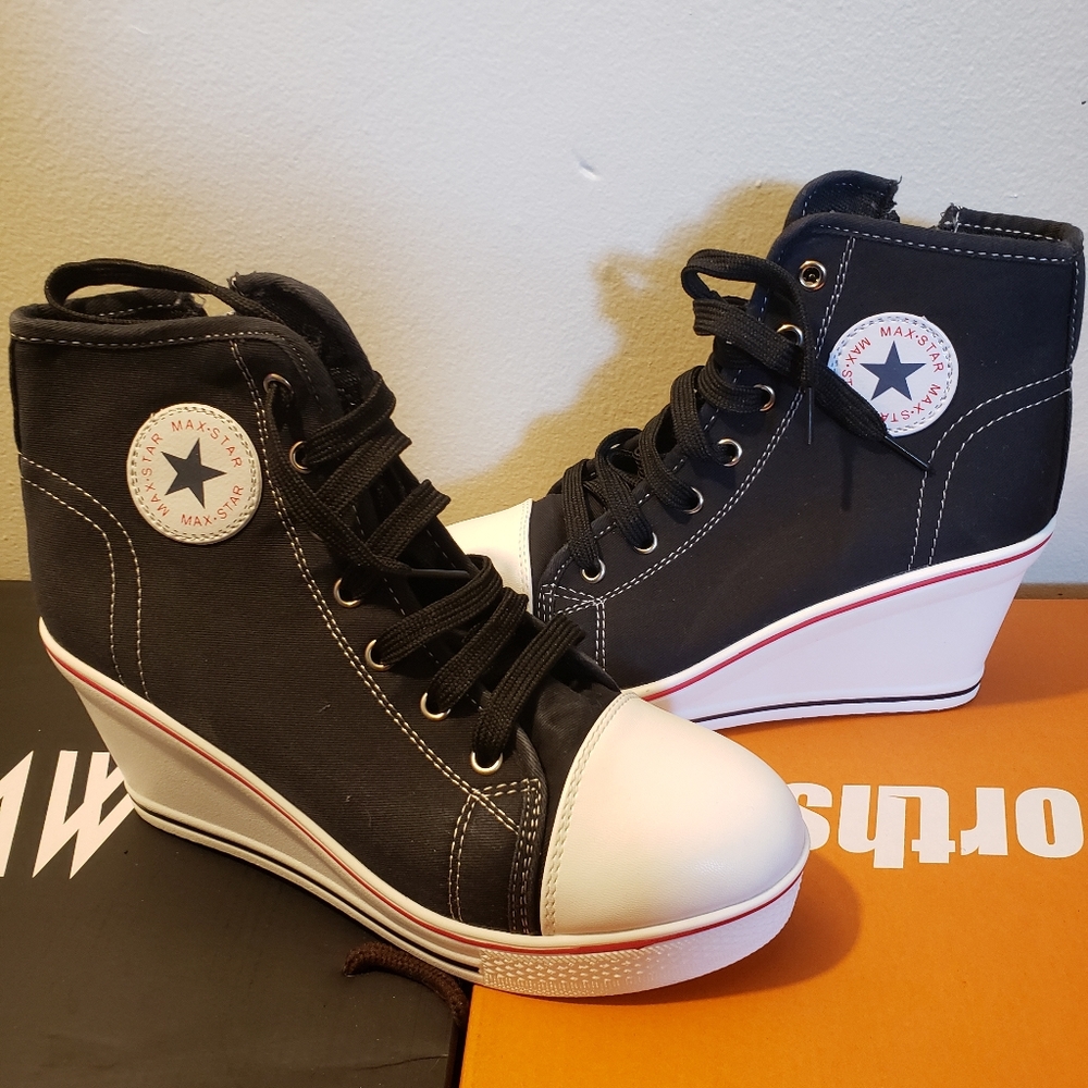 New wedged sneakers